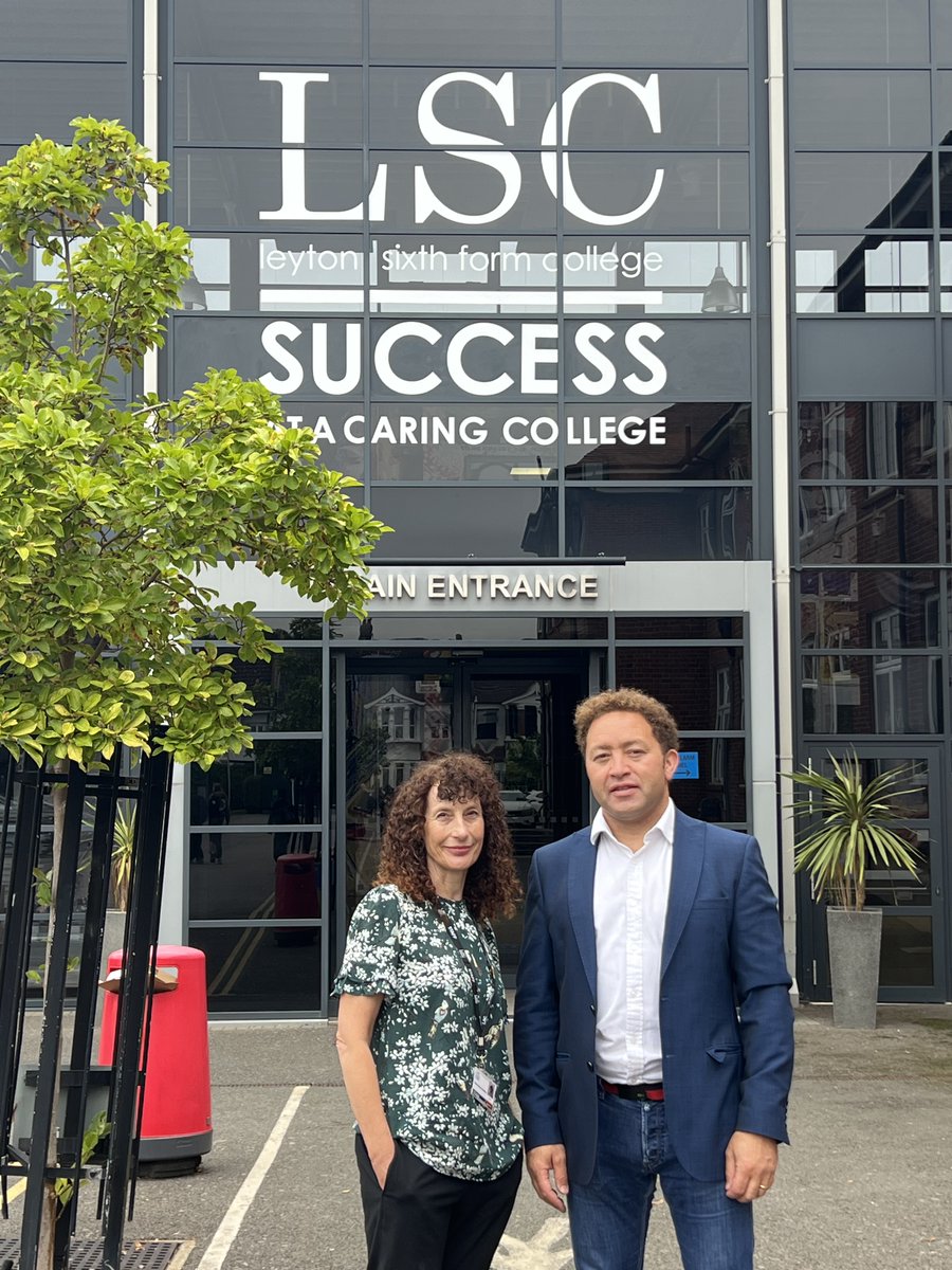 Calvin Bailey MBE MP (@calvinbailey) on Twitter photo Yesterday I met with Gill Burbridge at Leyton Sixth Form College to see their amazing work and understand the challenges faced by this sector. What inspiring and incredible work they do. 💕 Yesterday I met with Gill Burbridge at Leyton Sixth Form College to see their amazing work and understand the challenges faced by this sector. What inspiring and incredible work they do. 💕