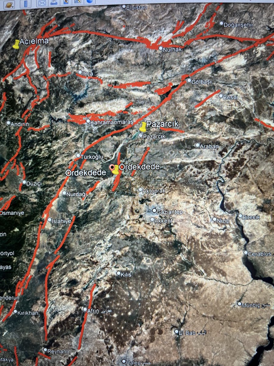 Kahramanmaraş, Ördektepe/Pazarcık’da 4,9 deprem oldu. Deprem hemen Sakçagöz fay segmanının kuzeye devamında ve olasılıkla Narlı Segmanı üzerinde. Olması normal addedilen, artçı bir deprem. Bunun da artçıları olabilir. Çürük binalardan uzak durun, sevgiyle. İzleyen tweeti okuyun,
