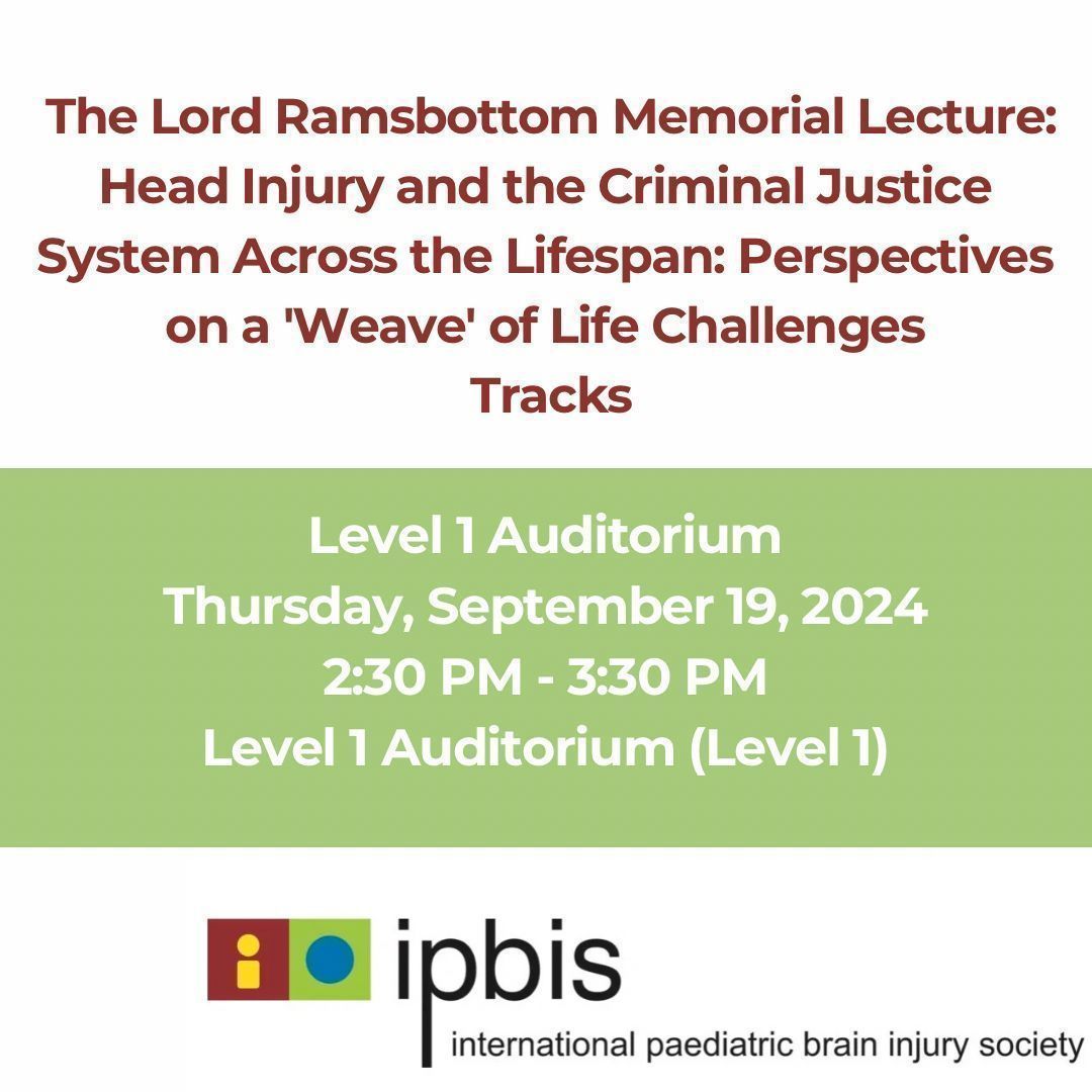 United Kingdom Acquired Brain Injury Forum (@ukabif) on Twitter photo This is the first of our three sessions at the <a href="/IPBIS/">International Paediatric Brain Injury Society</a> Conference in Glasgow:
<a href="/ABI_Justice/">Acquired Brain Injury Justice Network</a> Network – Thursday 19th September from 2.30 – 3.30
Find out more about the session here:
buff.ly/3Zfk0Ut
Find out more about the Conference here:
ipbis.org/about-glasgow-… This is the first of our three sessions at the <a href="/IPBIS/">International Paediatric Brain Injury Society</a> Conference in Glasgow:
<a href="/ABI_Justice/">Acquired Brain Injury Justice Network</a> Network – Thursday 19th September from 2.30 – 3.30
Find out more about the session here:
buff.ly/3Zfk0Ut
Find out more about the Conference here:
ipbis.org/about-glasgow-…
