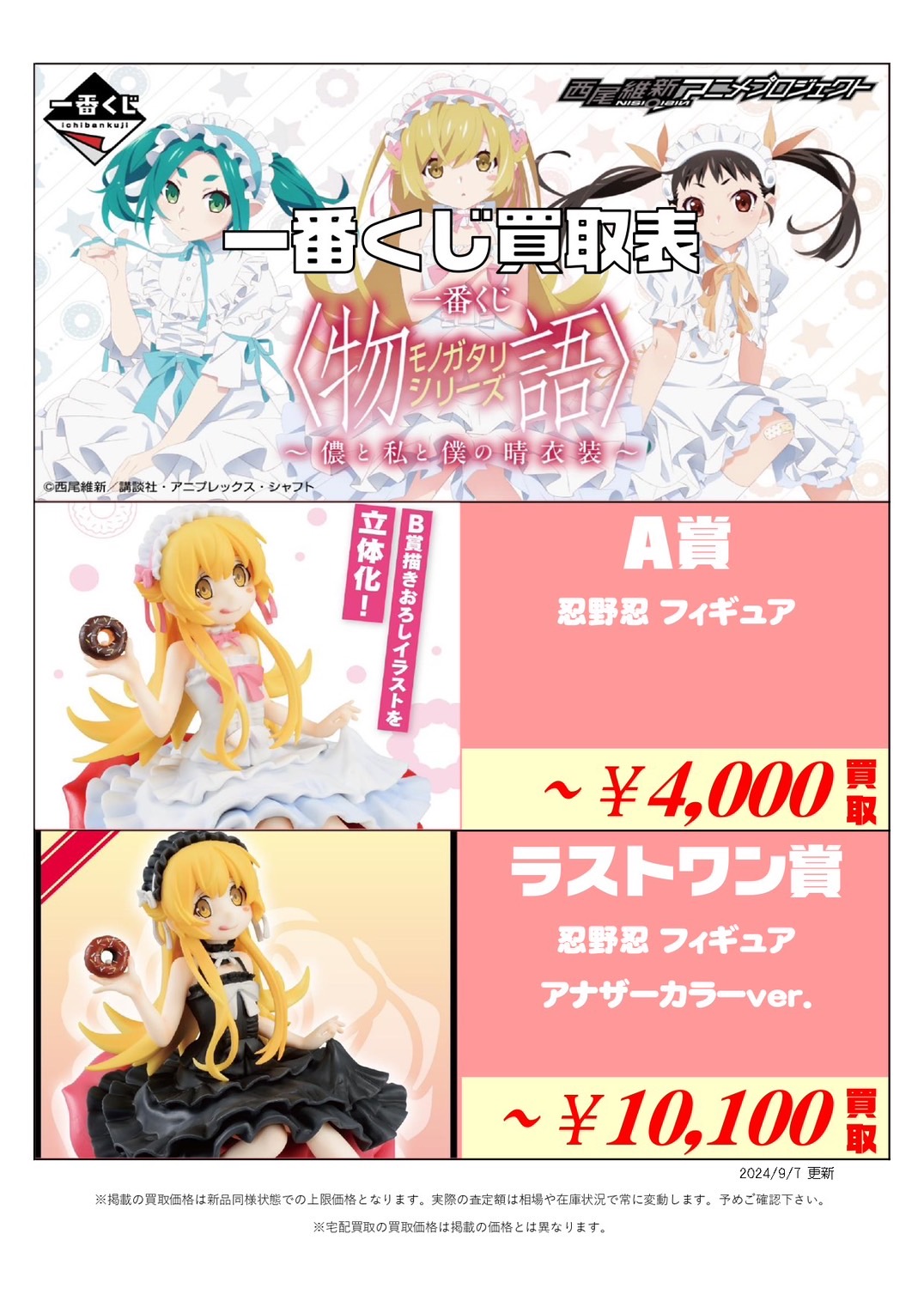 一番くじ☆「物語シリーズ」-儂と私と僕の晴衣装-☆B