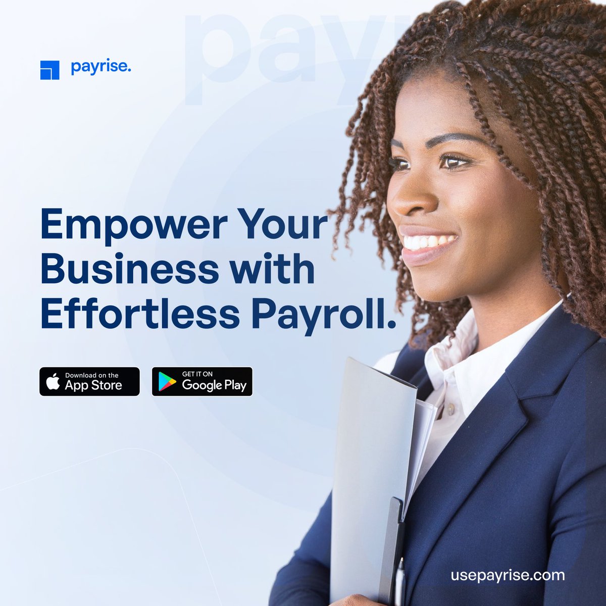 usepayrise's tweet image. Tired of spending hours on payroll? Payrise makes it easy. 

Payrise is your all-in-one HR and payroll solution. From employee onboarding to payroll processing, Payrise has you covered.

Download the app and enjoy a seamless payroll experience. 

#PayriseNG #Payrise #HRSimplified