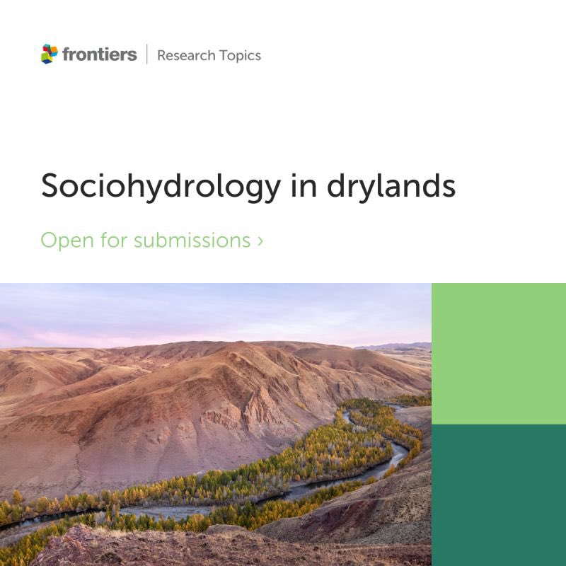 Giulio Castelli (@giuliocst) on Twitter photo Deadline extended for our Special Issue on #sociohydrology in #drylands: 30.11.2024.
Do not miss the opportunity to submit your research on <a href="/FrontEnvSci/">Frontiers - Environmental Science</a>
Link: frontiersin.org/research-topic…
<a href="/WHLab_Unifi/">Water Harvesting Lab UNIFI</a>
<a href="/DagriUnifi/">DAGRI - UNIFI</a>
<a href="/UNI_FIRENZE/">Università di Firenze</a>
<a href="/unige_en/">UNIGE_en</a>
<a href="/GaiaObserver/">Anahí Ocampo</a> Deadline extended for our Special Issue on #sociohydrology in #drylands: 30.11.2024.
Do not miss the opportunity to submit your research on <a href="/FrontEnvSci/">Frontiers - Environmental Science</a>
Link: frontiersin.org/research-topic…
<a href="/WHLab_Unifi/">Water Harvesting Lab UNIFI</a>
<a href="/DagriUnifi/">DAGRI - UNIFI</a>
<a href="/UNI_FIRENZE/">Università di Firenze</a>
<a href="/unige_en/">UNIGE_en</a>
<a href="/GaiaObserver/">Anahí Ocampo</a>