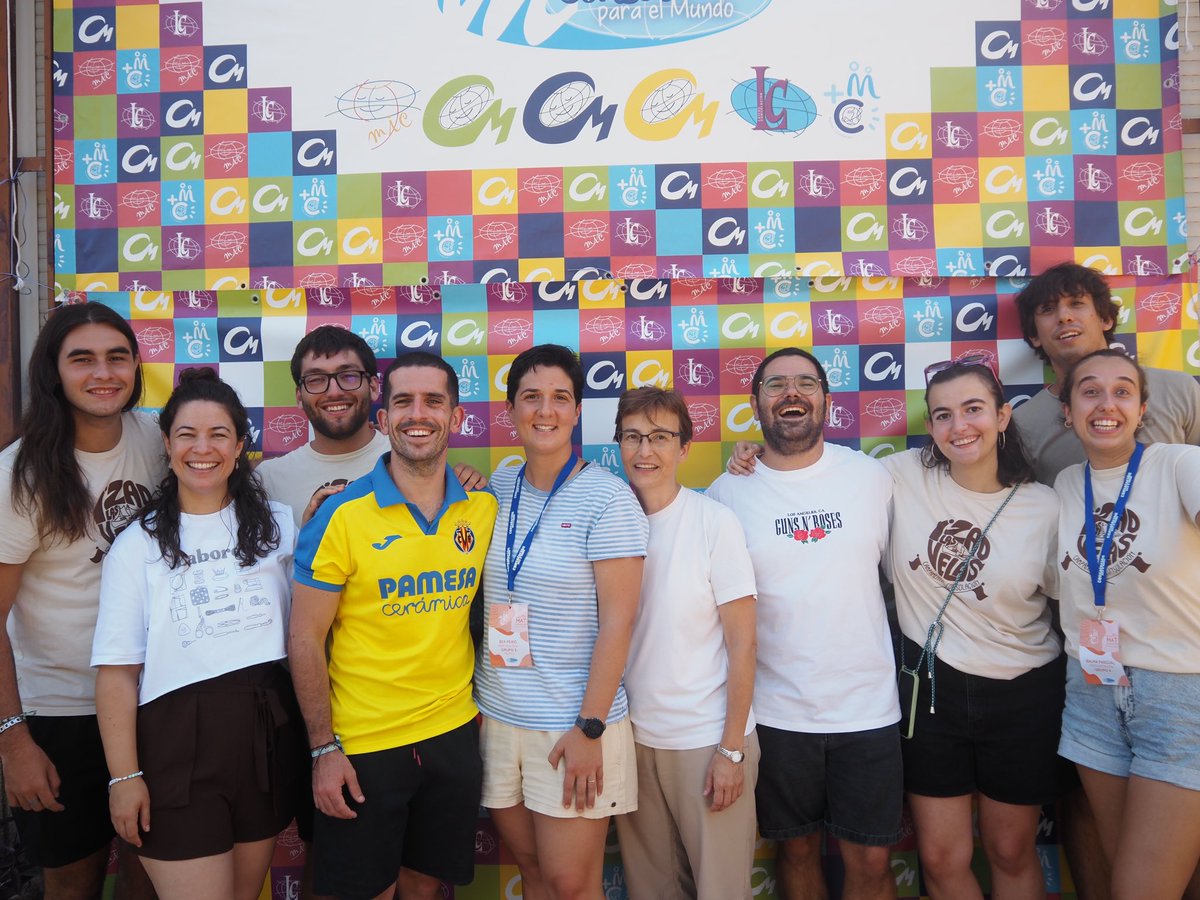 MCMEspana's tweet photo. ¡Gracias! 😊

Finalizamos la primera parte del MAT 2024 con mucha Alegría de la experiencia vivida 🙂

Gracias por el grupo, por la Familia Creada y al equipo que ha hecho todo esto posible🙌🏼

¡Nos vemos en Diciembre! 🔜

#FamiliaConsolación #MAT24 #VeranoConsolación https://t.co/BRzxEPs0Gs
