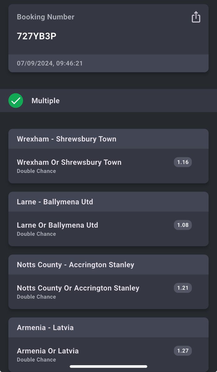 bettinghubgames's tweet photo. 3, 5 &amp; 16 ODDS ON @bet9jaOfficial 🍀

CODE : 727XFQR 727YB3P 727YPV5 ⚽️

Don’t have an account? 

Register 👉🏽 https://t.co/v9LiDNJW11

Telegram ➡️ https://t.co/Si276hczrx

BET RESPONSIBLE 🔞

@Vixen_tips @LordVinci21 @BetLane_01 @Promisepunta @loudpunts @BettingTipsMan https://t.co/4rp7BJqX54