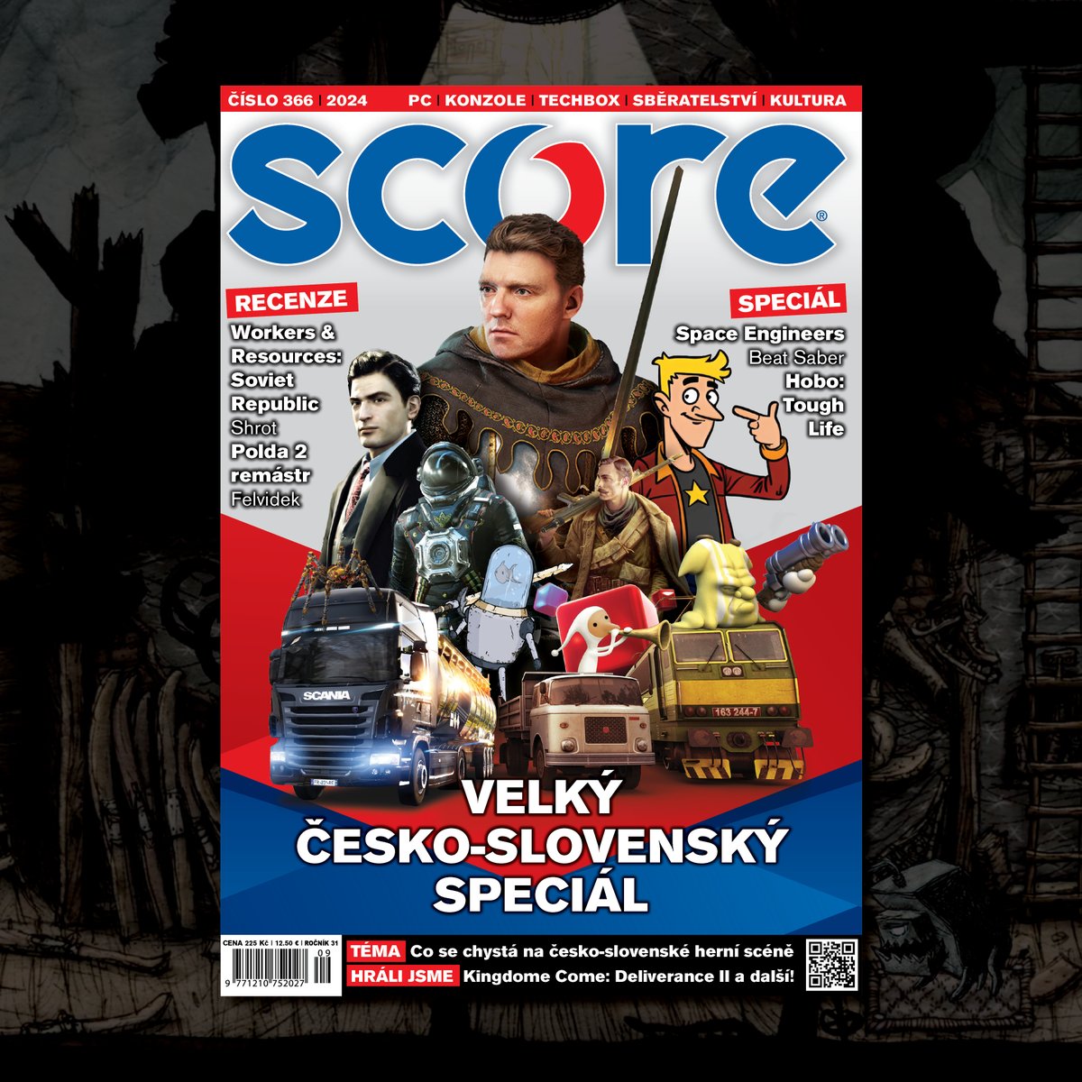 ScoreCZ's tweet image. SCORE 366 v prodeji -&amp;gt; send.cz/casopis/344/sc…

@3DIVISIONgames #shrot @brozef_ @SpaceEngineersG @BeatSaber @HoboRPG