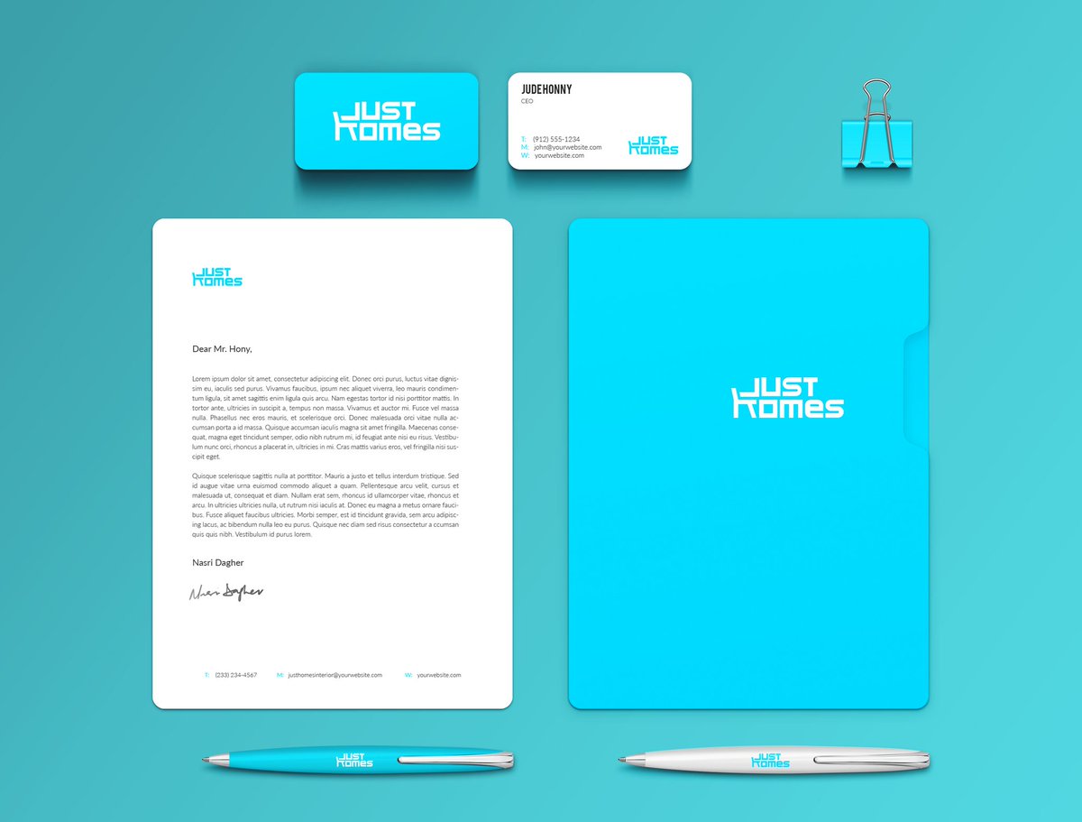 NasriDagher's tweet image. Brand Identity Design: JUST HOMES

#branding #identitydesign #homes #logodesign