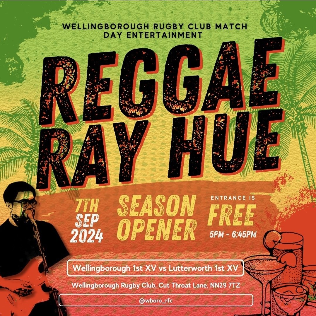 After match entertainment today from 5pm.