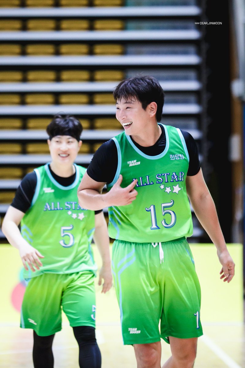 DEAR_JINWOON's tweet image. 240907 희망농구 🏀

#정진운 #진운 #JINWOON