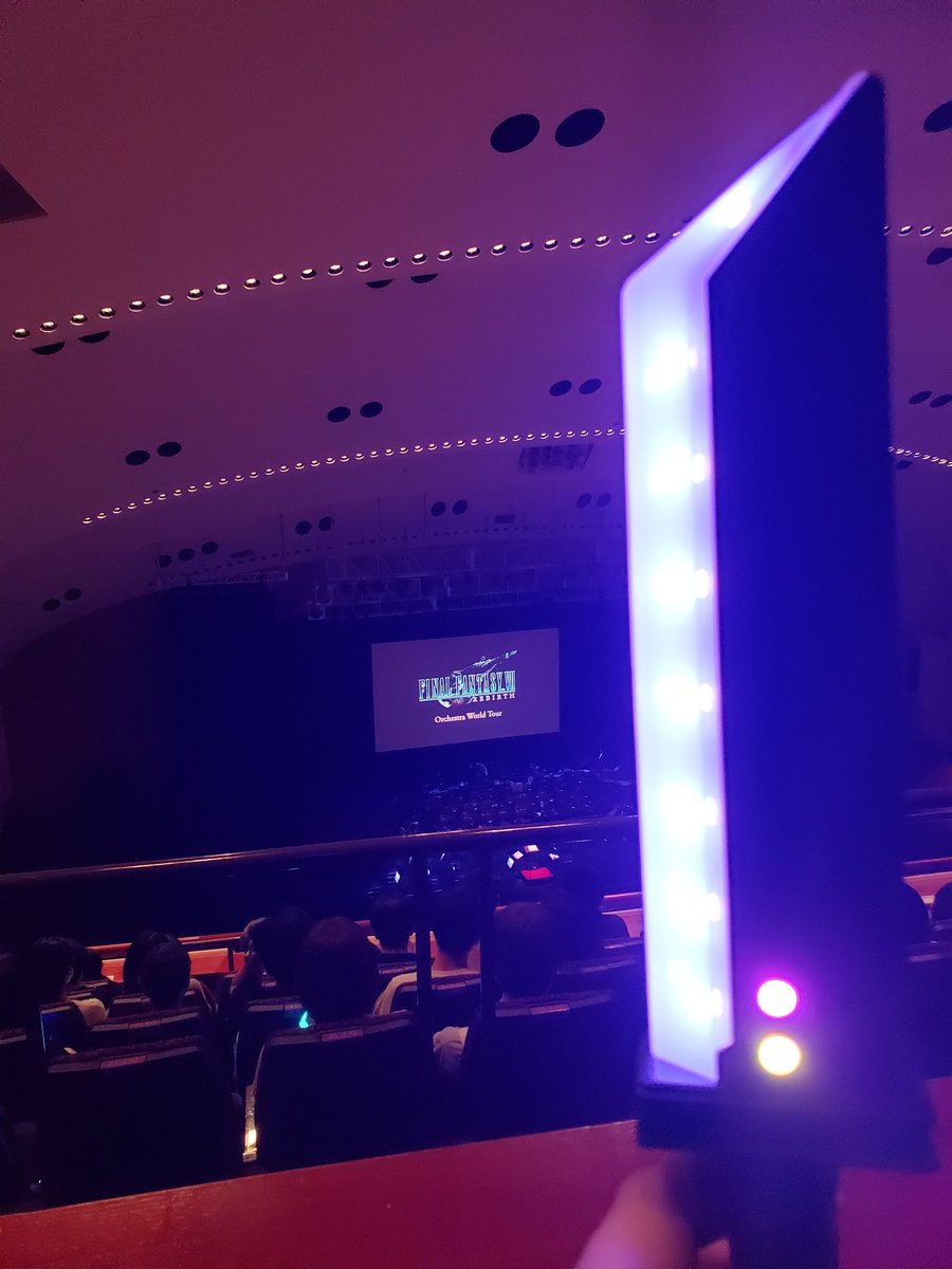 FieurePlays's tweet photo. At the FFVII Rebirth Concert https://t.co/mVsww7hfP6