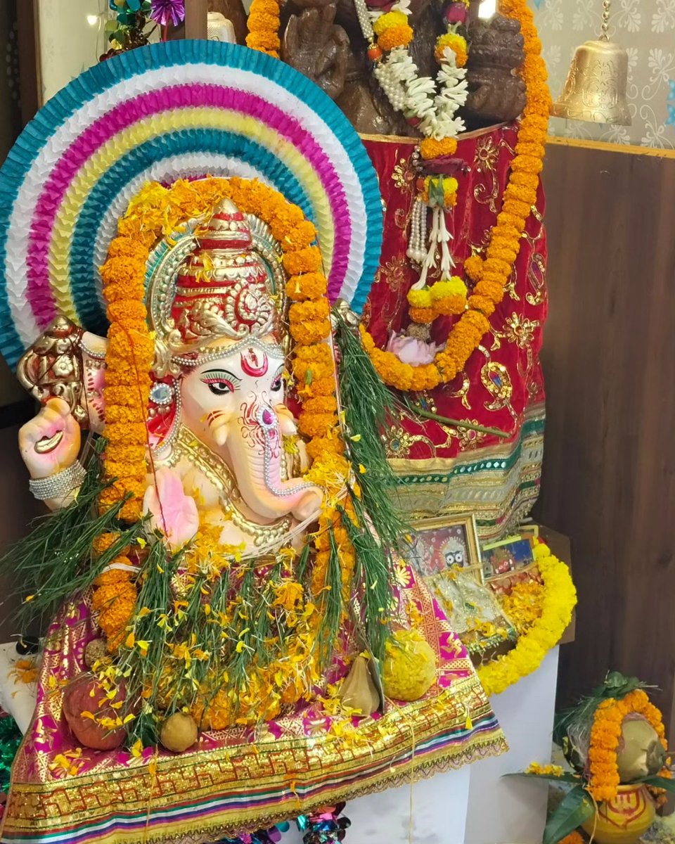 Celebrating Ganesh Puja at our DCOR office. Wishing everyone a blessed and joyful Ganesh Puja! 🙏 #GaneshChaturthi #dcorconsulting <a href="/SatyaM_DCOR/">Satyanarayan Mohanty</a>