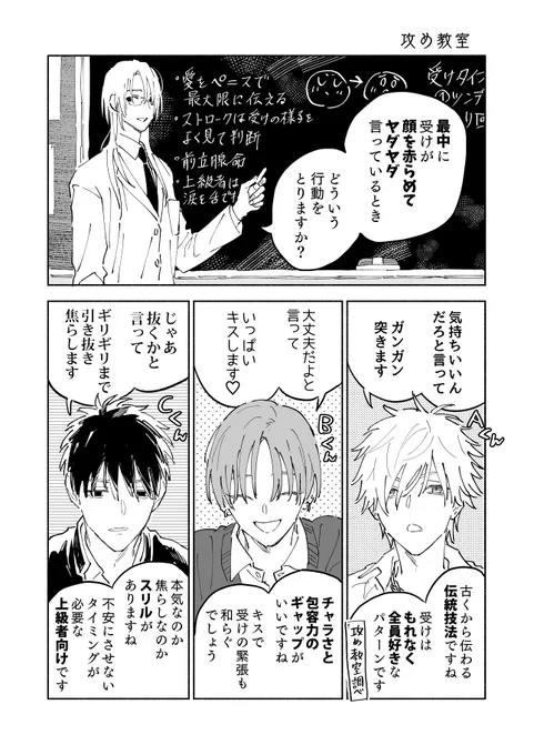 攻め教室①

#創作BL 