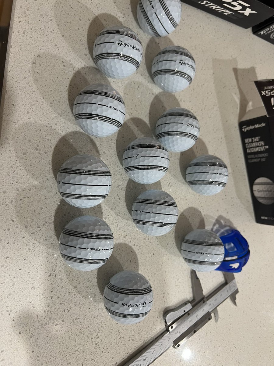 Martin Lonie (@chipolonie) on Twitter photo Wow. <a href="/TaylorMadeGolf/">TaylorMade Golf</a> <a href="/TaylorMadeTour/">TaylorMadeGolfEurope</a> TP5X stripe Balls are so lopsided. I mean seriously how hard is it to paint a straight line on the middle of a ball. <a href="/MyGolfSpy/">MYGOLFSPY</a> do you score balls for poor alignment lines?
Returning them for <a href="/Titleist/">Titleist</a> PRO V1s in the morning 🤦‍♂️ Wow. <a href="/TaylorMadeGolf/">TaylorMade Golf</a> <a href="/TaylorMadeTour/">TaylorMadeGolfEurope</a> TP5X stripe Balls are so lopsided. I mean seriously how hard is it to paint a straight line on the middle of a ball. <a href="/MyGolfSpy/">MYGOLFSPY</a> do you score balls for poor alignment lines?
Returning them for <a href="/Titleist/">Titleist</a> PRO V1s in the morning 🤦‍♂️