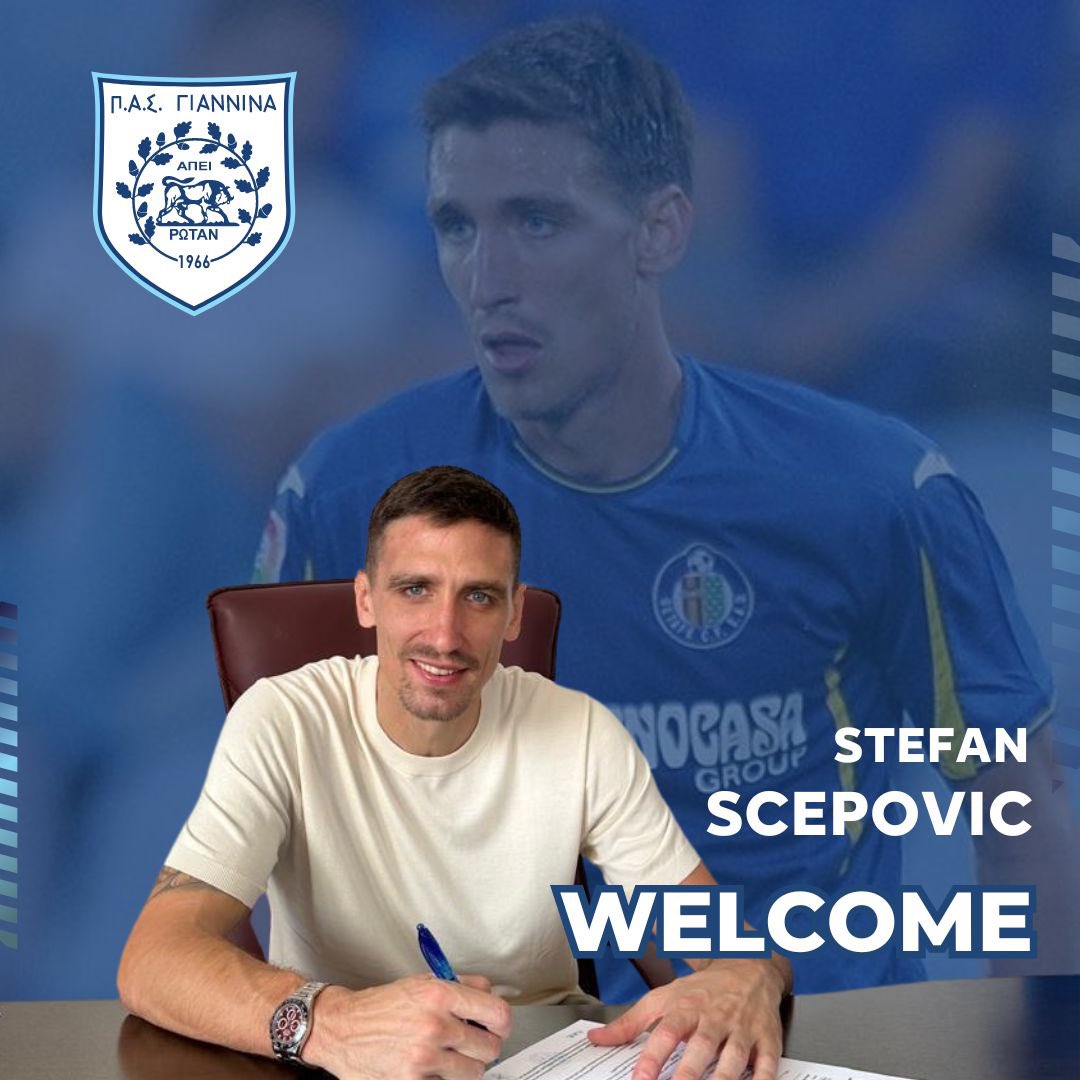 PASGianninaFC's tweet photo. #NewPlayer 🔵⚪️
Η ΠΑΕ ΠΑΣ Γιάννινα 1966 ανακοινώνει την έναρξη της συνεργασίας με τον ποδοσφαιριστή Στέφαν Στσέποβιτς ο οποίος υπέγραψε συμβόλαιο συνεργασίας μέχρι το 2025.
Welcome @scepa12 to Pas Family! Good Luck!
https://t.co/tC00oPVtQC
#pasfamily #pasgiannina #pasgianninafc https://t.co/8WKUYZNGsm