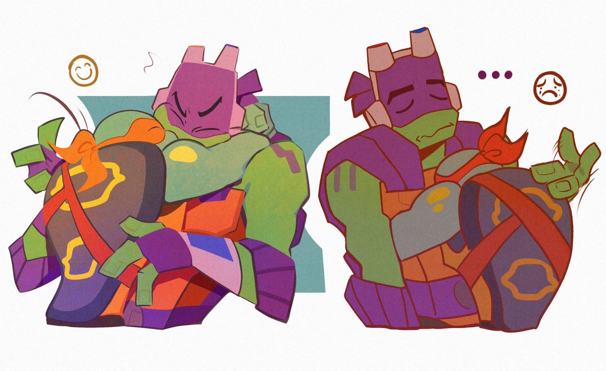 #tcest #mitello #rottmnt #tmnt #tmnt2018 HUUUUUG ☺️😞👈