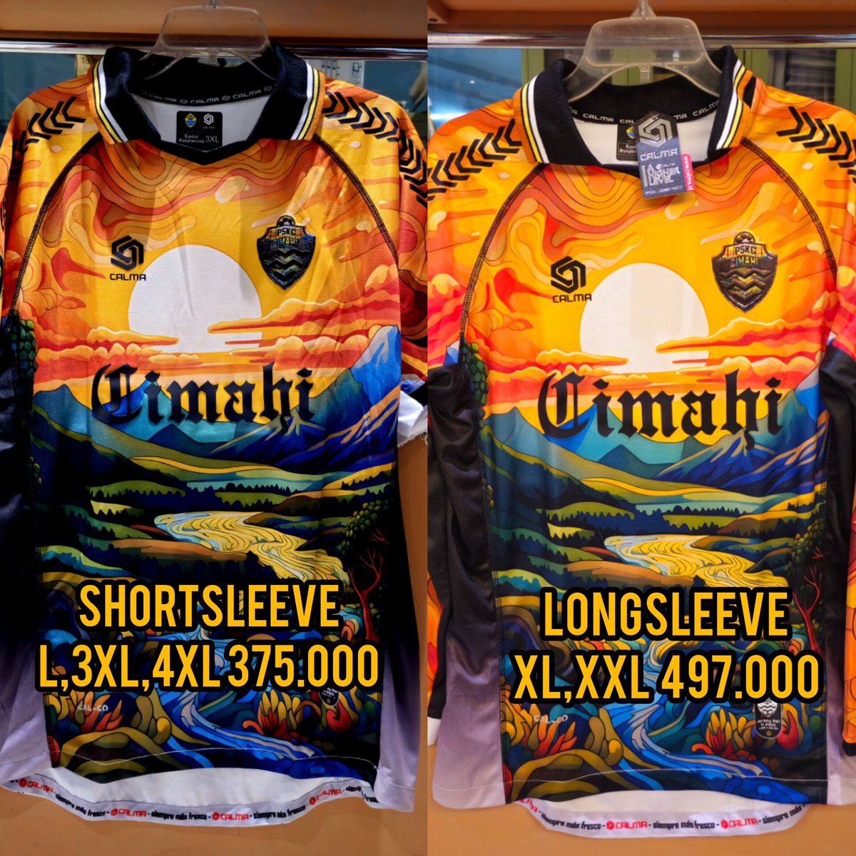 futebolre's tweet photo. #jersey4sale #PSKC Cimahi Original Playerissue LONGSLEEVE with Box
XL,XXL 497
SHORTSLEEVE
XL,3XL,4XL 375rb
DIRECT
Tokped+admin
(sudah subsidi ongkir juga)
https://t.co/hZYXqkvJ1C
DM/WA https://t.co/0FdIRTzjyh
thanks om @Jerseyforum @indonesianjsy @RCJerseyOri @NangorianSports https://t.co/NTz7Oo2BYx