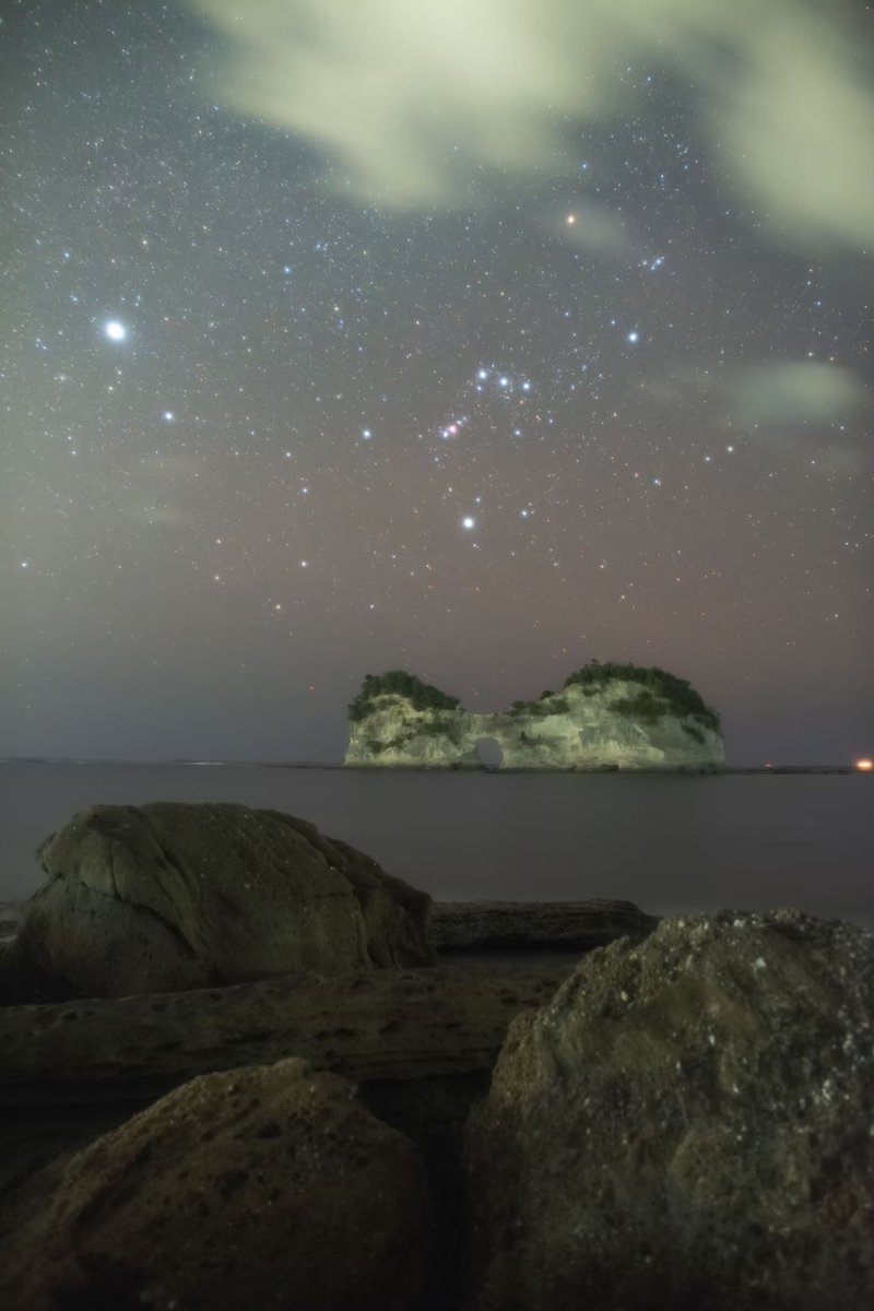 和歌山県白浜町で見る星空が圧巻でした。
