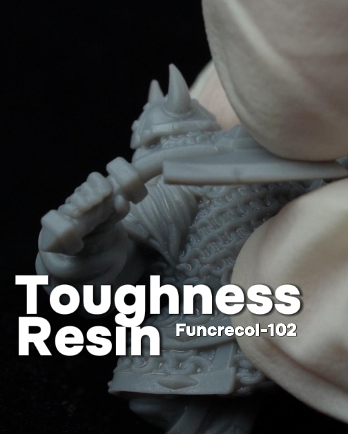 Funcrecol's tweet photo. Funcrecol-102 Toughness Resin: Built to Last, Made to Impress! 💪✨

High precision 🎯
Good tenacity 💥
Low odor 🌱
Low shrinkage 📏
No cracking, no deformation 🔧

Follow for more resin tips and tricks! 🔍

#funcrecol #ToughnessResin #3DPrinting #modelmaking #PrintingTips #diy https://t.co/Pn2k3HhZzC