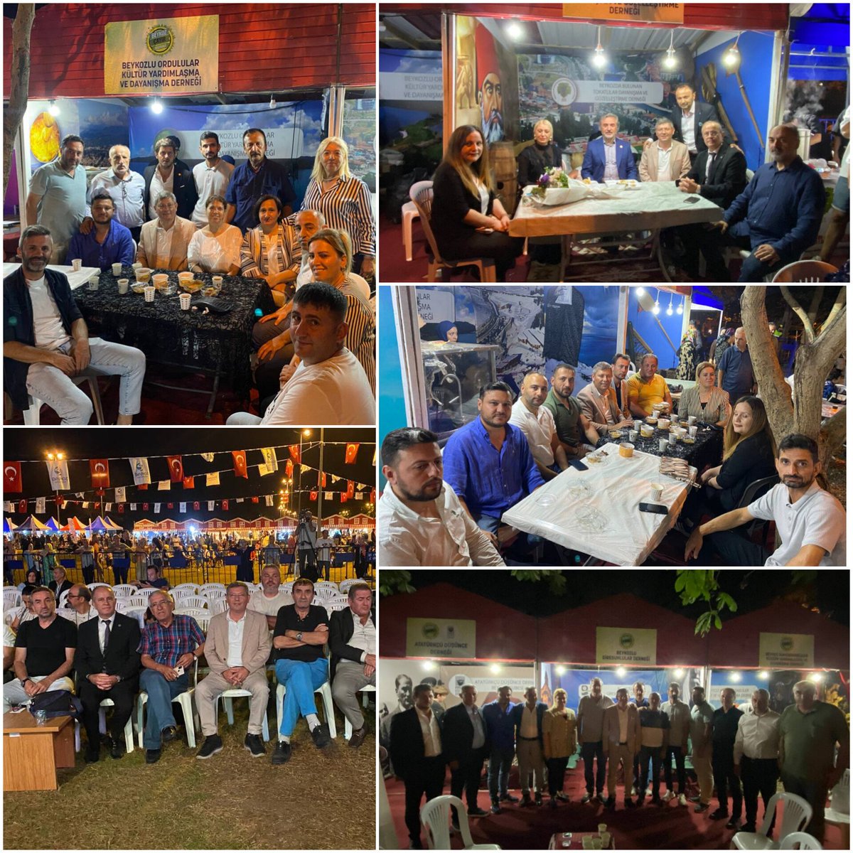 Beykoz Çayırında Ordu ve Tokatlı hemşerilerimizle bir araya geldik.