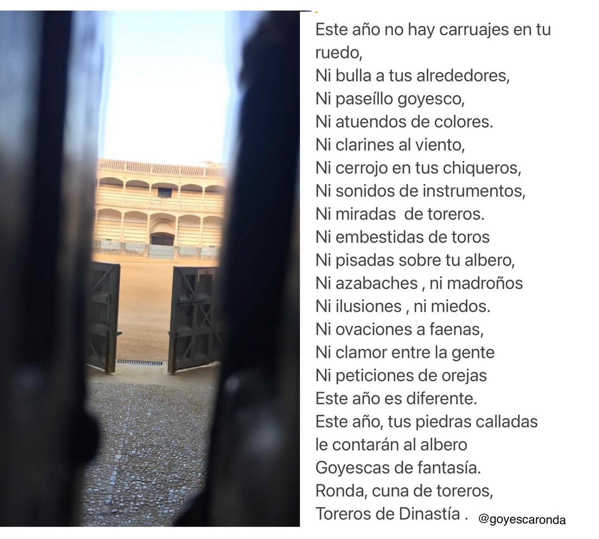 Este año es diferente …con las ilusiones puestas en la Goyesca 2025 …