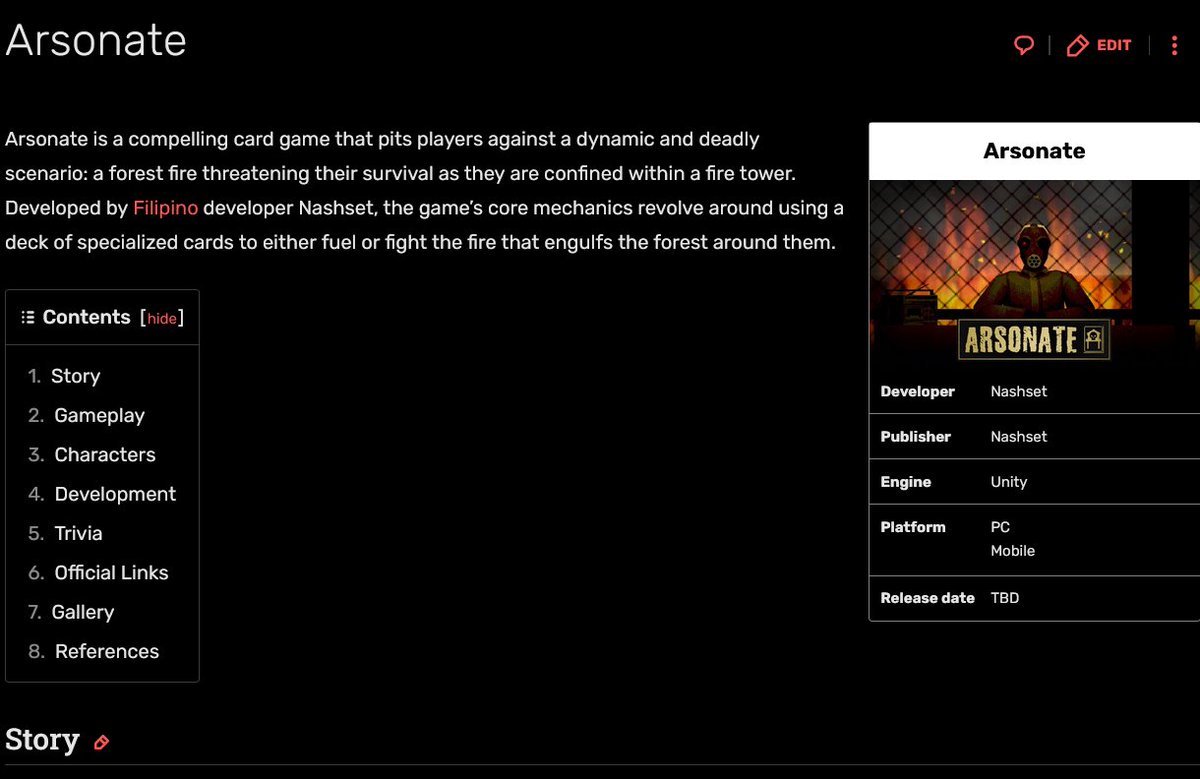 SEAGamethetic's tweet image. I've just finished working on gamedev history from Philippines and update the home page to the latest article featuring ARSONATE, Khan: The Absolute Power, and of course game development history from Philippines.

southeast-asia-game.fandom.com/wiki/Southeast…