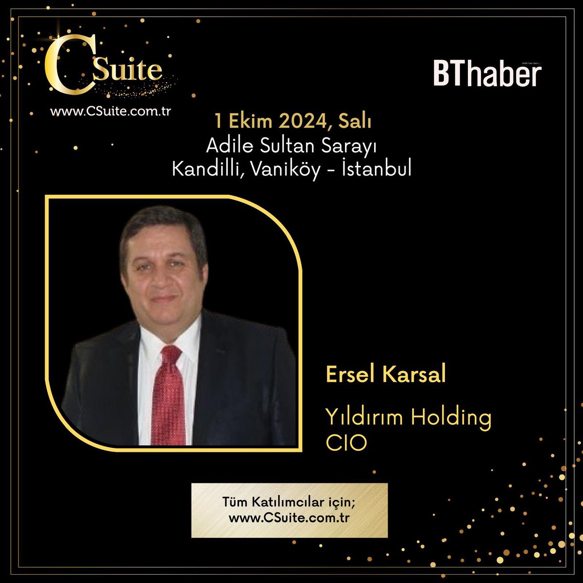 muratgoce's tweet photo. YILDIRIM GROUP   CIOsu Ersel Karsal  C Suite konuşmacısı https://t.co/WQuvHEivLT