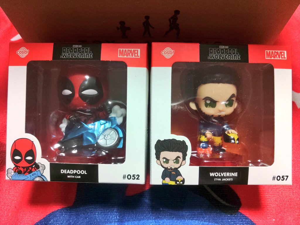 MinionSirKevin's tweet image. コスビ買った😚
めちゃかわいい❤💛
1枚目のはやっぱ並べて飾りたいよなあ
円盤いつですか
はよう告知ください.....
#デッドプールandウルヴァリン #デプウル #cosb