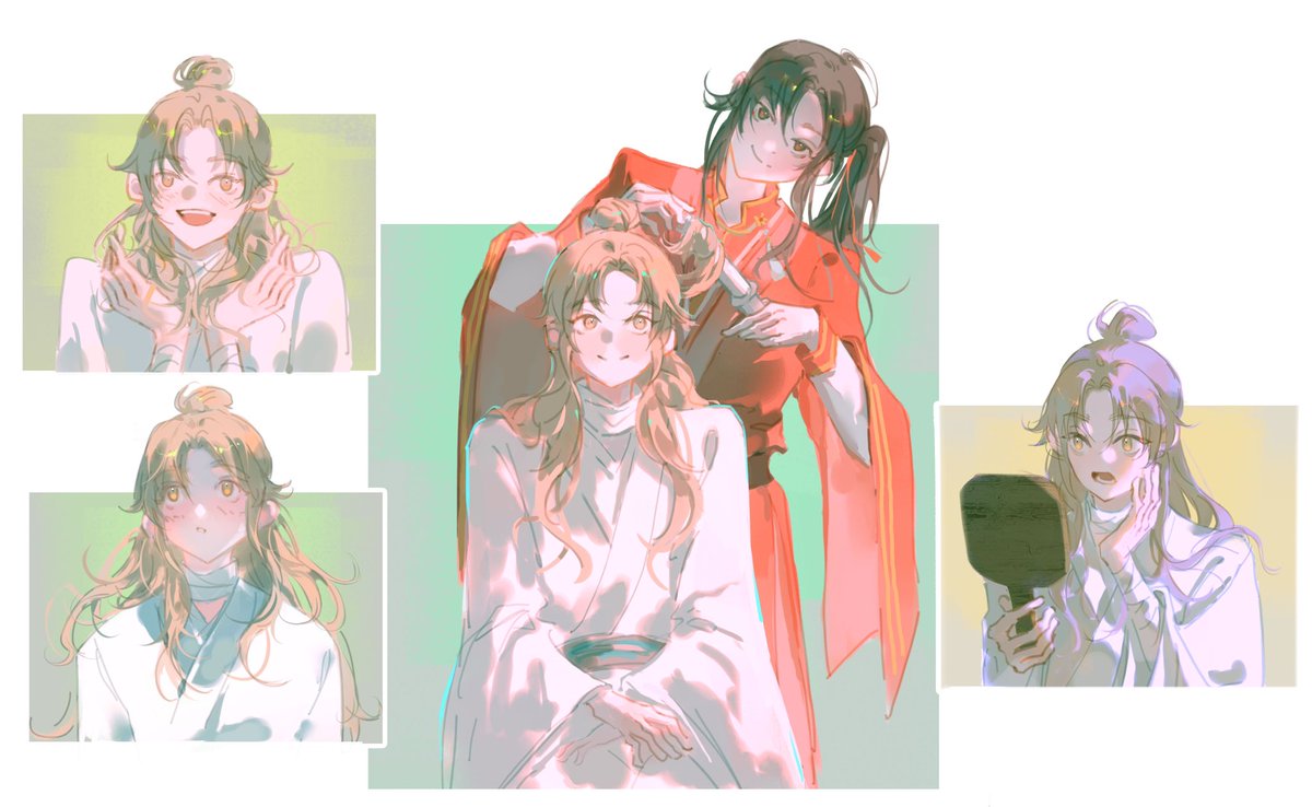 linhuihui15's tweet image. 你的神明最近有了点小烦恼 #TGCF
#天官賜福 
#花城
#谢怜