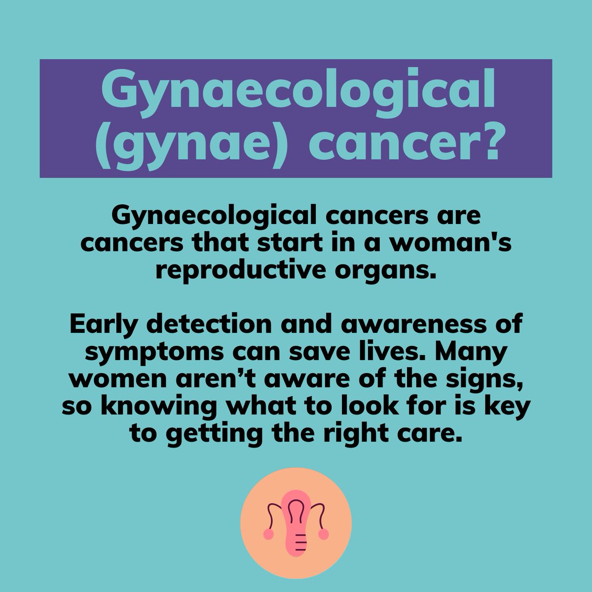 September is #GynaecologicalCancerAwarenessMonth. 

Every year, over 19,000 new cases of gynaecological cancers are diagnosed in the UK. Spotting symptoms is an important way to get early treatment.

Find out more about #gynaecancer here: ow.ly/Civj50Tha6E