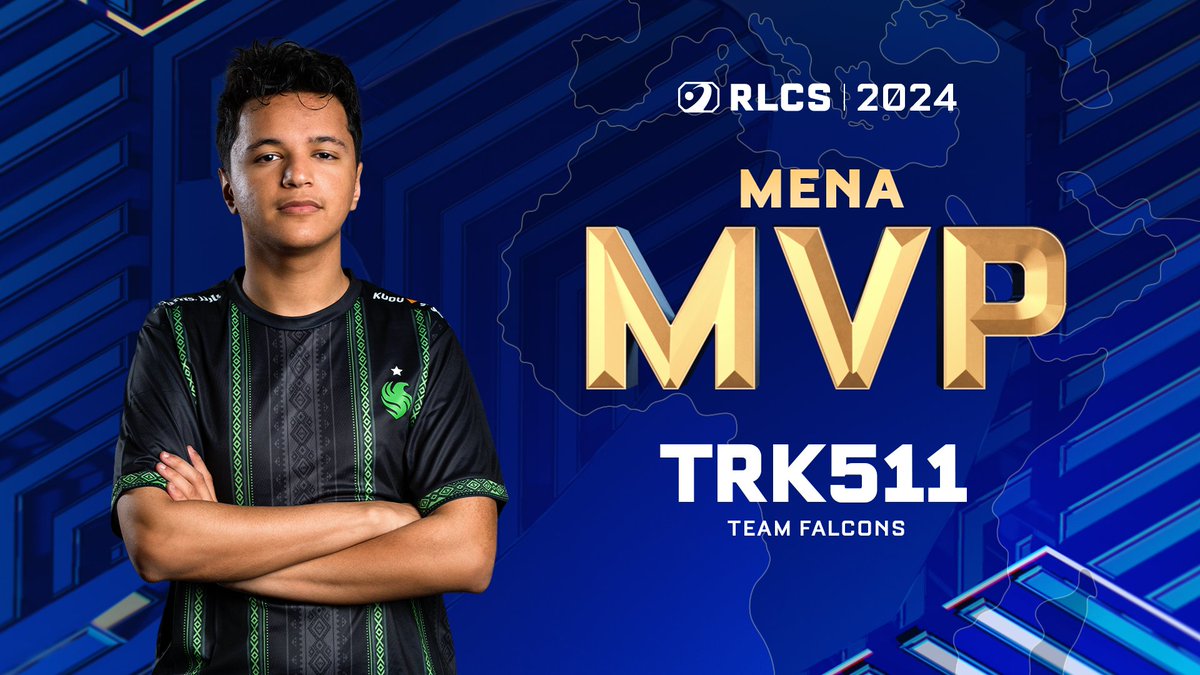 The three most dangerous letters in the #RLCS! <a href="/Trk511__/">Falcon Trk511</a> is your RLCS 2024 MENA MVP! 🏅

<a href="/FalconsEsport/">Falcons Esports</a>'s veteran wins his second Regular Season MVP award!

🥅 1.18 goals per game (T-1st in MENA)
💪 0.88 assists per game (2nd in MENA)
🏎️ 3.63 shots per game (3rd in MENA)