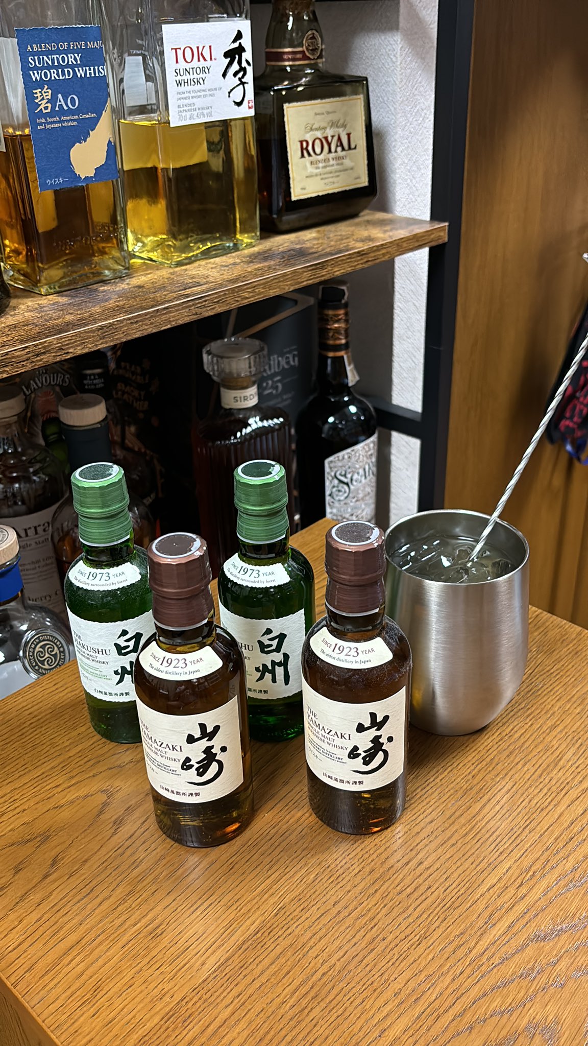 ✨ サントリー山崎•白州ミニボトル サントリー - 山崎、白州ミニボトル4本セット 山崎、白州ミニ