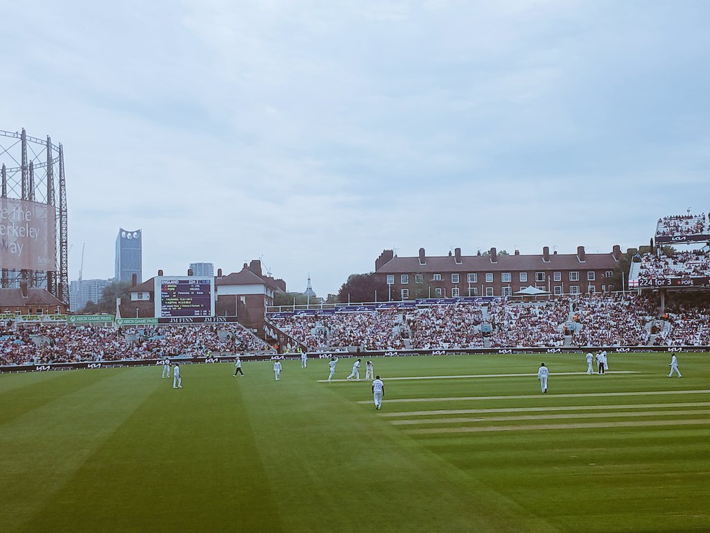 Great to be at the cricket at the Oval today to watch day 2 of England VS Srilanka, representing Jaffna!!