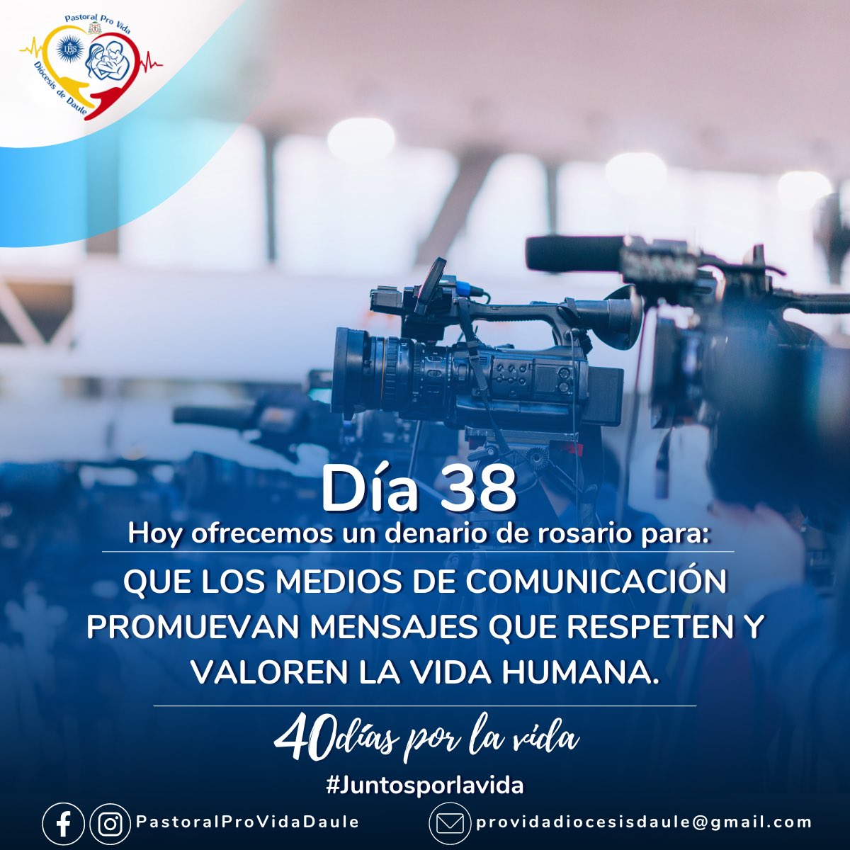 🩵Hoy rezamos 1 denario.🩵

PARA QUE LOS MEDIOS DE COMUNICACIÓN PROMUEVAN MENSAJES QUE RESPETEN Y
VALOREN LA VIDA HUMANA.

#juntosporlavida
#1denariopor40dias