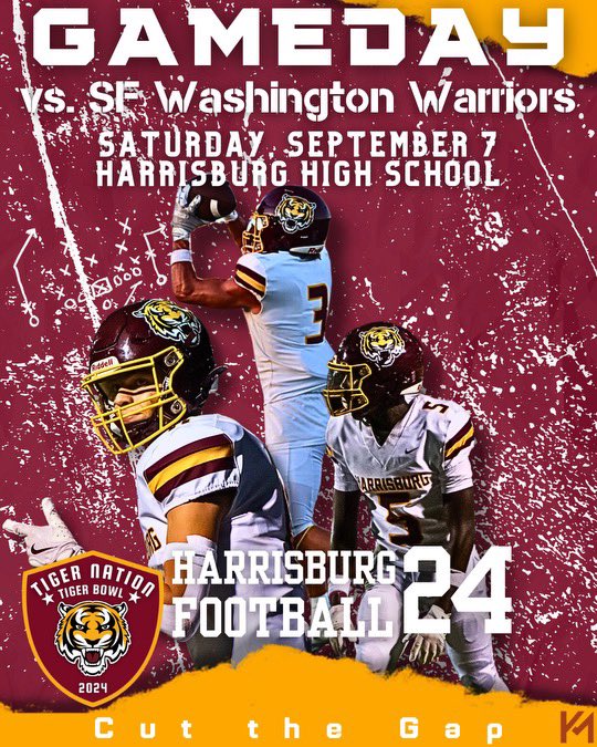 Rise and Shine it’s TIGER BOWL! Kickoff is at 6:00pm. We need Tiger  Nation to show up and be loud. Let’s have some fun! #CTG