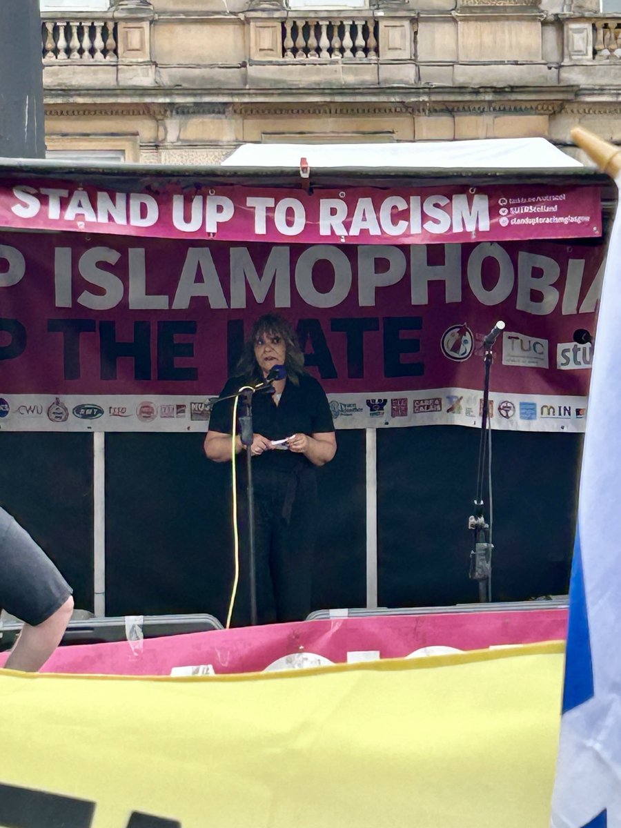 Susan Aitken (@susaninlangside) on Twitter photo “I was once new to this country. I’ve faced my share of adversity but I mostly remember kindness because that’s who we are in Glasgow, everyone is welcome here.” Our Equalities Minister <a href="/kaukabstewart/">Kaukab Stewart MSP</a> in George Square making a powerful speech for unity against racism “I was once new to this country. I’ve faced my share of adversity but I mostly remember kindness because that’s who we are in Glasgow, everyone is welcome here.” Our Equalities Minister <a href="/kaukabstewart/">Kaukab Stewart MSP</a> in George Square making a powerful speech for unity against racism
