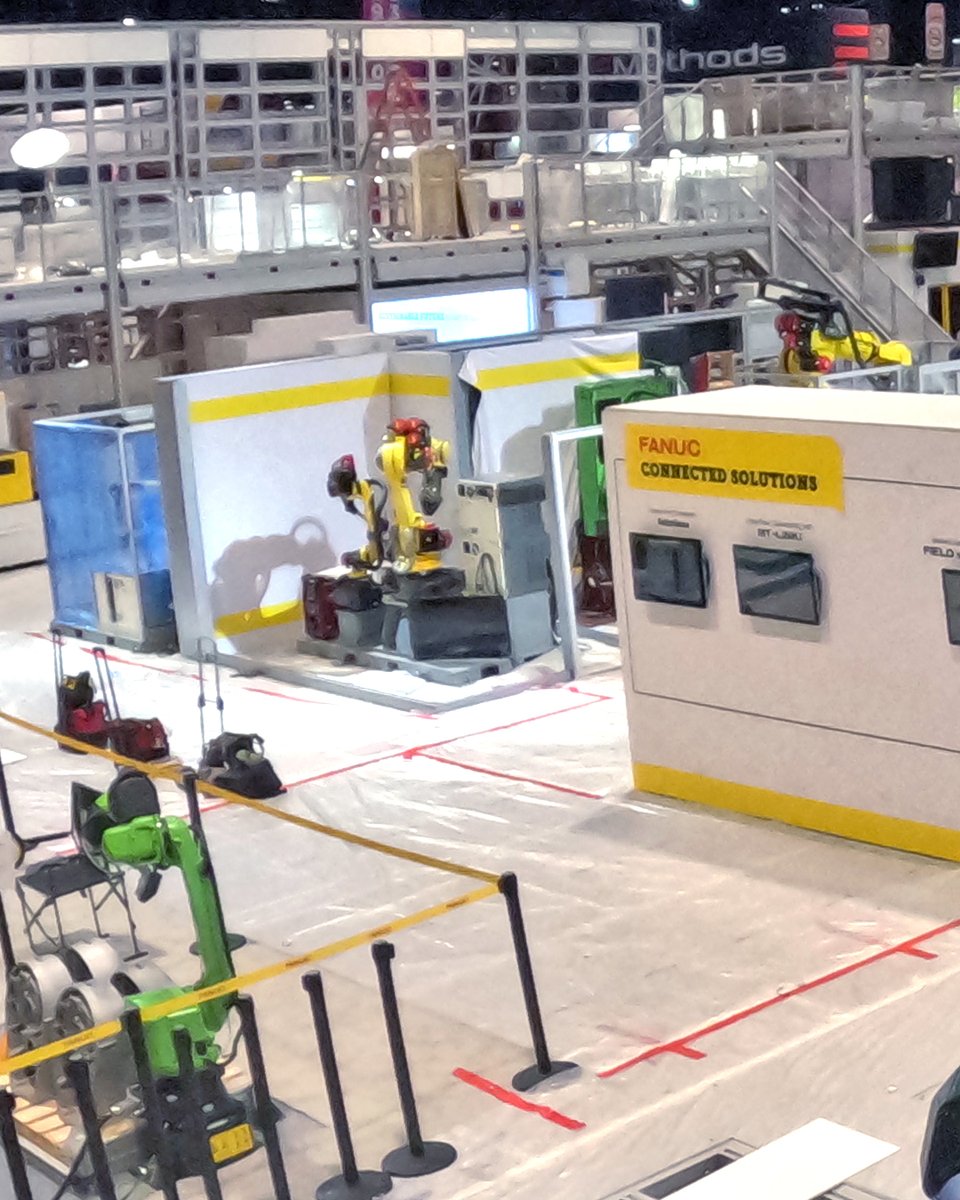 The countdown to <a href="/IMTSchicago/">IMTS</a> is on and our booth is coming together!🤖

See the latest lineup of #robots, #cobots, factory #automation offerings and machining solutions when you visit our team at the show.

📍𝗕𝗼𝗼𝘁𝗵: S-338919 📆 𝗗𝗮𝘁𝗲𝘀: 9/9-9/14
🔗bit.ly/3T9TBDN