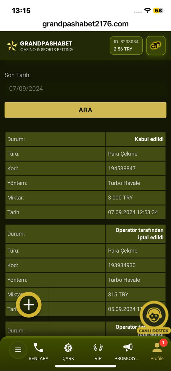 #grandpashabet ckm paylas