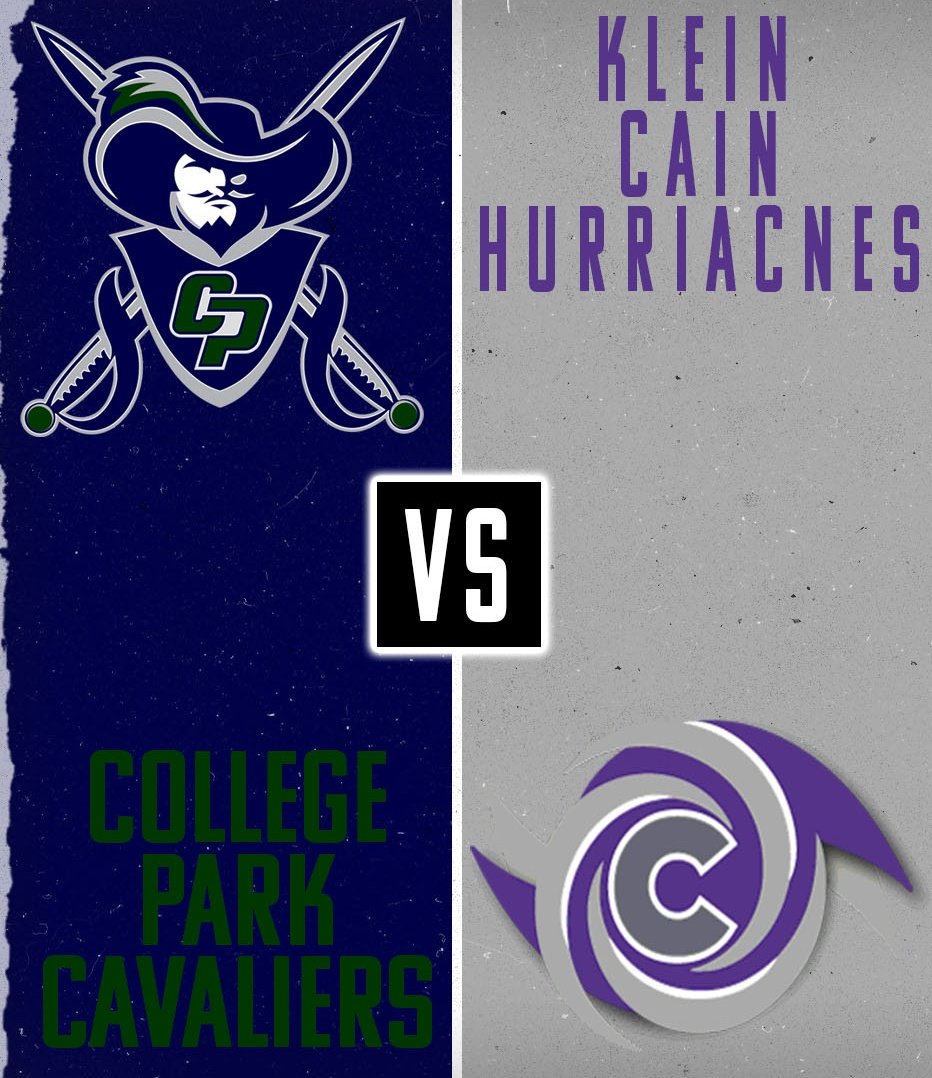 TXHSFB GAMEDAY (@usagamedayu) on Twitter photo 🏟️Live From Klein Memorial Stadium
🏈College Park vs Klein Cain
🎙️<a href="/tommy_yarrish/">Tommy Yarrish</a>
📅Saturday, September 7th
⏰6pm Kickoff
📺bitly.cx/LMCf
<a href="/TWCPFootball/">College Park Football</a> <a href="/CollegeParkHS/">College Park HS</a> <a href="/KleinCain/">Klein Cain HS</a> <a href="/KLEINCAINFB/">Klein Cain Football</a> <a href="/KCAINATHLETICS/">Klein Cain Athletics</a> 🏟️Live From Klein Memorial Stadium
🏈College Park vs Klein Cain
🎙️<a href="/tommy_yarrish/">Tommy Yarrish</a>
📅Saturday, September 7th
⏰6pm Kickoff
📺bitly.cx/LMCf
<a href="/TWCPFootball/">College Park Football</a> <a href="/CollegeParkHS/">College Park HS</a> <a href="/KleinCain/">Klein Cain HS</a> <a href="/KLEINCAINFB/">Klein Cain Football</a> <a href="/KCAINATHLETICS/">Klein Cain Athletics</a>