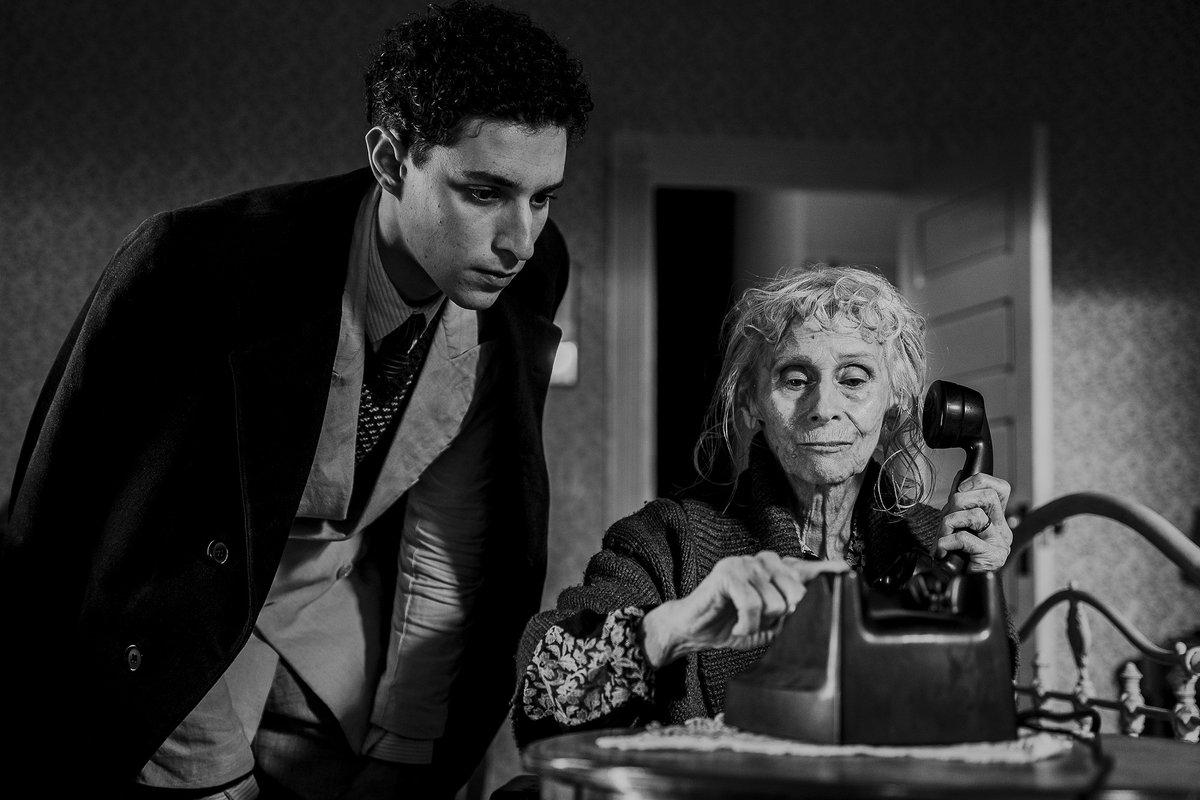 GdSArizona's tweet photo. Pupi Avati is closing #Venezia81 OoC with The Backyard for Minerva, a bizarre and heavy American-Venetian homage to post-WWII b&amp;w films, far less convincing and attractive than a recent Ripley, for example. Clearly a self-adaptation primarily aimed at older Italian audiences https://t.co/kAjbW0yCST