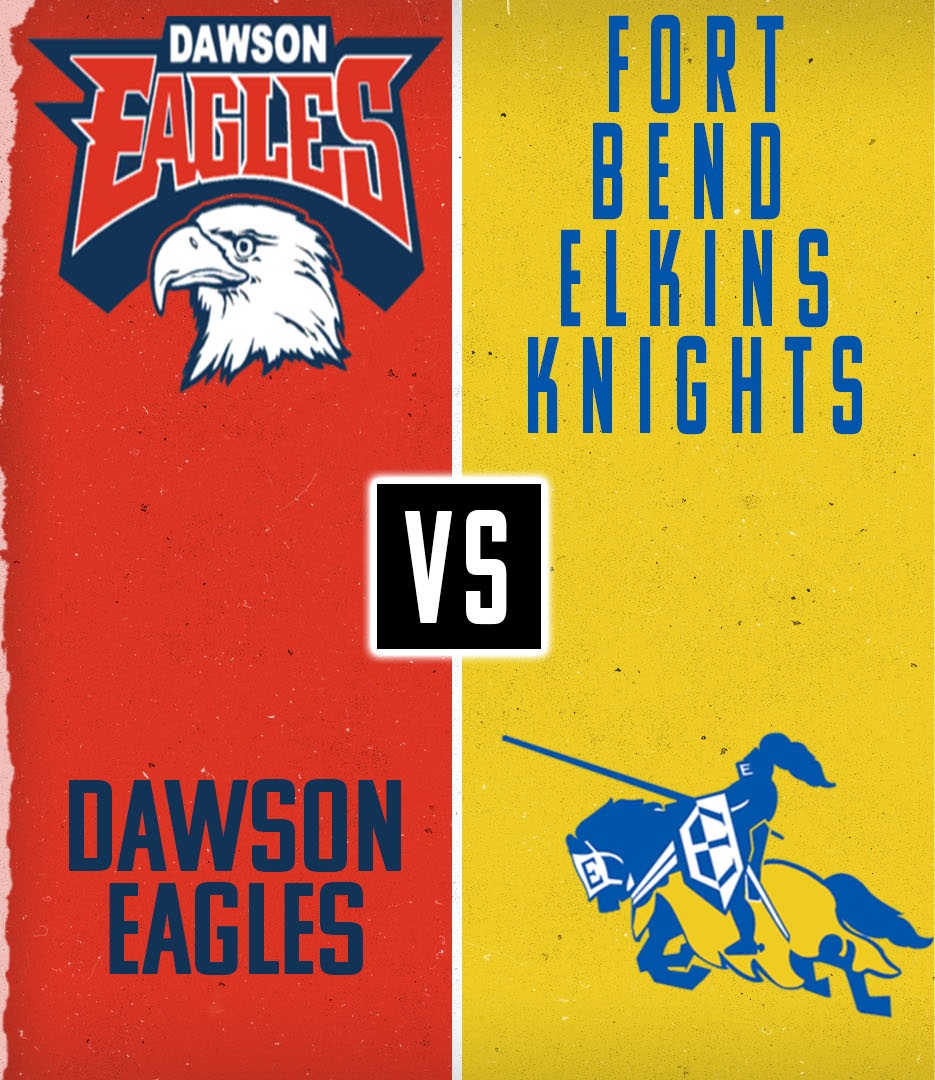 TXHSFB GAMEDAY (@usagamedayu) on Twitter photo 🏟️Live From Hall Stadium
🏈Dawson vs Fort Bend Elkins
🎙️<a href="/TomVenne/">tom venne</a>
📅Saturday, September 7th
⏰6pm Kickoff
📺bitly.cx/LMCf
<a href="/ElkinsFootball/">Fort Bend Elkins Football</a> <a href="/DawsonEagleFB/">Dawson Football</a>
<a href="/PearlandSports/">PearlandSports</a> <a href="/FBISDAthletics/">Fort Bend ISD Athletics</a>
<a href="/dctf/">Dave Campbell's Texas Football — TexasFootball.com</a> 🏟️Live From Hall Stadium
🏈Dawson vs Fort Bend Elkins
🎙️<a href="/TomVenne/">tom venne</a>
📅Saturday, September 7th
⏰6pm Kickoff
📺bitly.cx/LMCf
<a href="/ElkinsFootball/">Fort Bend Elkins Football</a> <a href="/DawsonEagleFB/">Dawson Football</a>
<a href="/PearlandSports/">PearlandSports</a> <a href="/FBISDAthletics/">Fort Bend ISD Athletics</a>
<a href="/dctf/">Dave Campbell's Texas Football — TexasFootball.com</a>