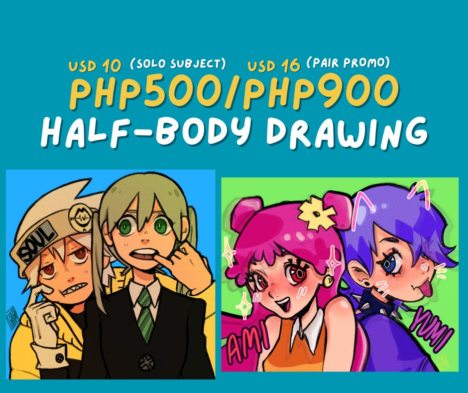 tagamimaM's tweet photo. OPEN COMMISSIONS  It's been awhile since I've taken commissions, but here is the new pricing! For more information, feel free to DM me.  I'll be accepting 5 slots for now.  Sharing this post will mean a lot to me. <3  #commission #art #ArtCommission https://t.co/2pLu6L2mNX