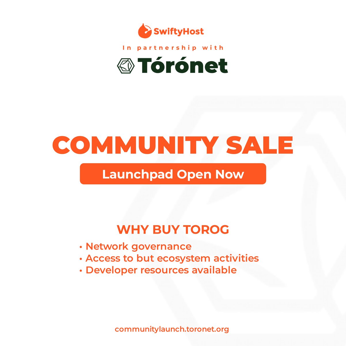 SwiftyHostHQ's tweet image. At SwiftyHost, we are pleased to see our partner Toronet reach a significant milestone with the launch of their token🤩, ToroG, now listed on major cryptocurrency exchanges.