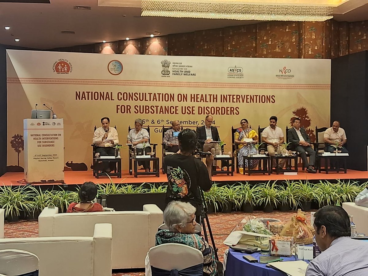 SPYMindia's tweet photo. Dr. Rajesh Kumar participated in the National Consultation on Health Interventions for Substance Use Disorders in Guwahati, Assam, hosted by @NACO_INDIA and Assam State AIDS Control Society from 5-6 September 2024. #HealthInterventions #SubstanceUse #Assam #NACO https://t.co/rb7bOdNZ8y