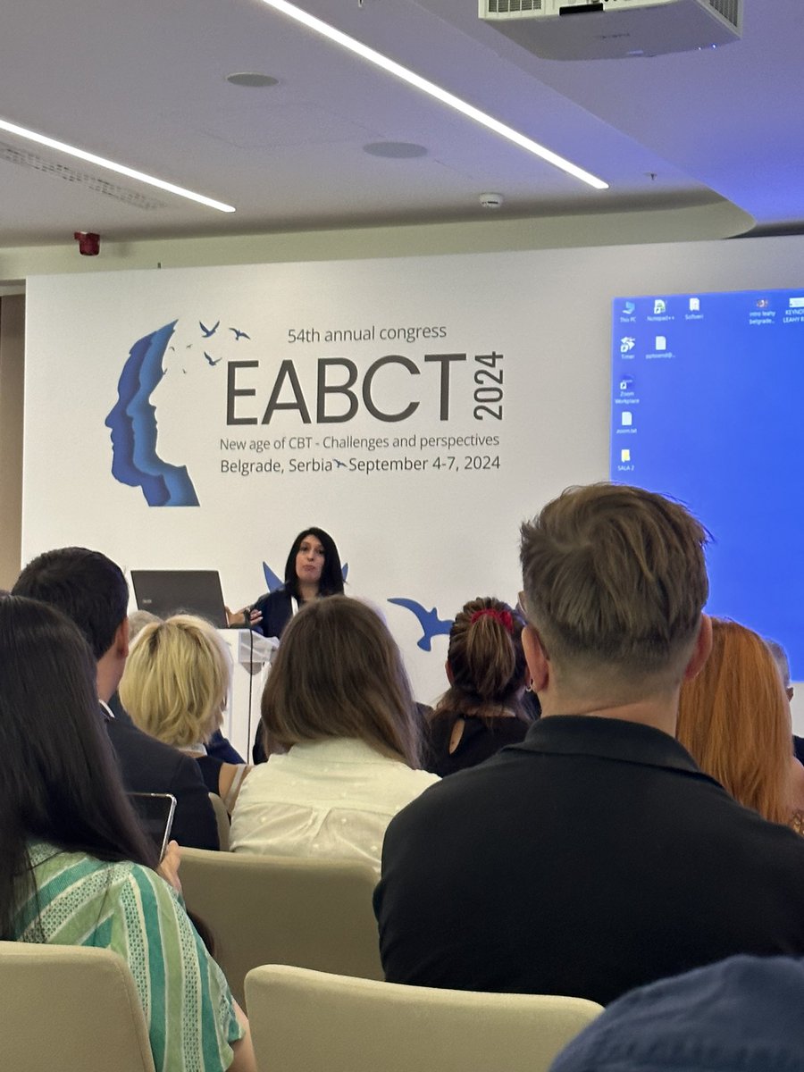 Interesting panel discussion around challenges and perspectives of the new age of CBT #eabct2024