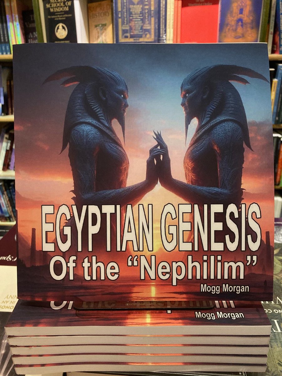 <a href="/watkinsbooks/">Watkins Books</a> 

Now in from Mandrake:
Egyptian Genesis of the Nephilim by Mogg Morgan
