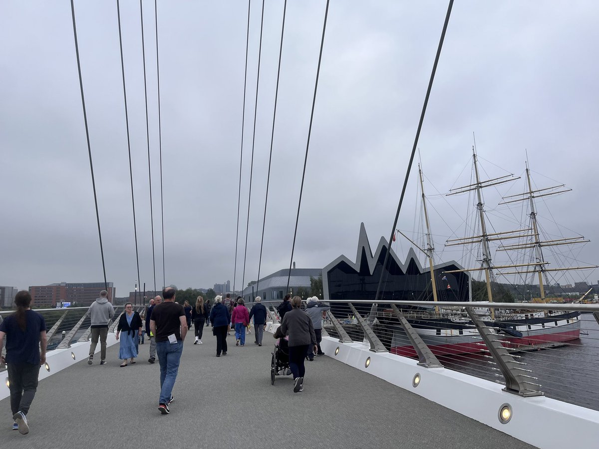 Byres Community Hub (@uofgbyreshub) on Twitter photo You really need to be here to see just how amazing the new #Govan to #Partick Bridge is. Brilliant community spirit, stalls, entertainment, food. Govan street festival on one side & Clydebuilt festival on the other. On all day. <a href="/UofGlasgow/">University of Glasgow</a> <a href="/riversidemuseum/">Riverside Museum</a> You really need to be here to see just how amazing the new #Govan to #Partick Bridge is. Brilliant community spirit, stalls, entertainment, food. Govan street festival on one side & Clydebuilt festival on the other. On all day. <a href="/UofGlasgow/">University of Glasgow</a> <a href="/riversidemuseum/">Riverside Museum</a>