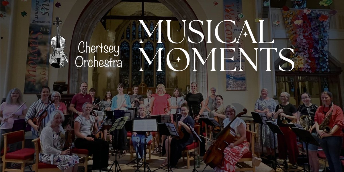 We have a stall at Runnymede Live today, in Victory Park, Addlestone. You'll find us opposite the main stage with our friends The Rock Project Surrey. Come and say hi, and be the first to pick up a flier for our Musical Moments concert on 12th October! 😃