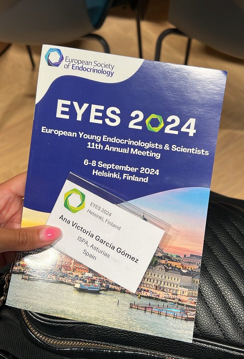 Today at the <a href="/EYEScientists/">EYES</a> congress in Helsinki, <a href="/anavickygago/">Vιcκφ García</a> presented her work based on the differential miRNA profile of T1DM depending on the age of diagnosis. Well done Vicky! <a href="/endo_ispa/">ENDO_ISPA</a> <a href="/FINBAsturias/">FINBA</a> <a href="/uniovi_info/">Universidad Oviedo</a> <a href="/HUCA_Asturias/">@HUCA</a>