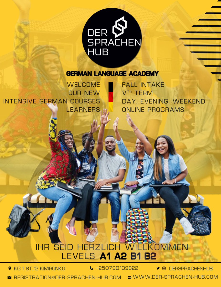 DerSprachenHub's tweet image. Welcome to our new intensive German courses for the Fall Intake!We’re thrilled to have you join our programs at Der Sprachen Hub | German Language Academy: Day, Evening, Weekends&amp;amp; online. 
#FallIntake #VTERM #2Years #Anniversary #LearningTogether #SuccessTogether #CelebrateToget