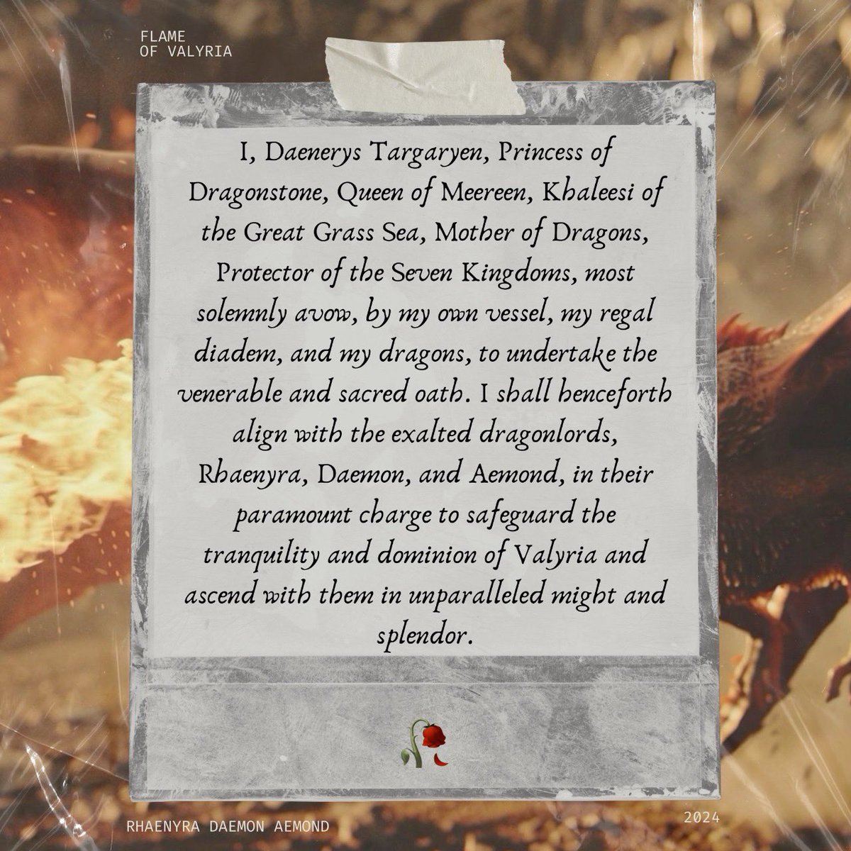DaenerysFlames's tweet photo. @FlameOfValyria https://t.co/Sk7MeolPjh
