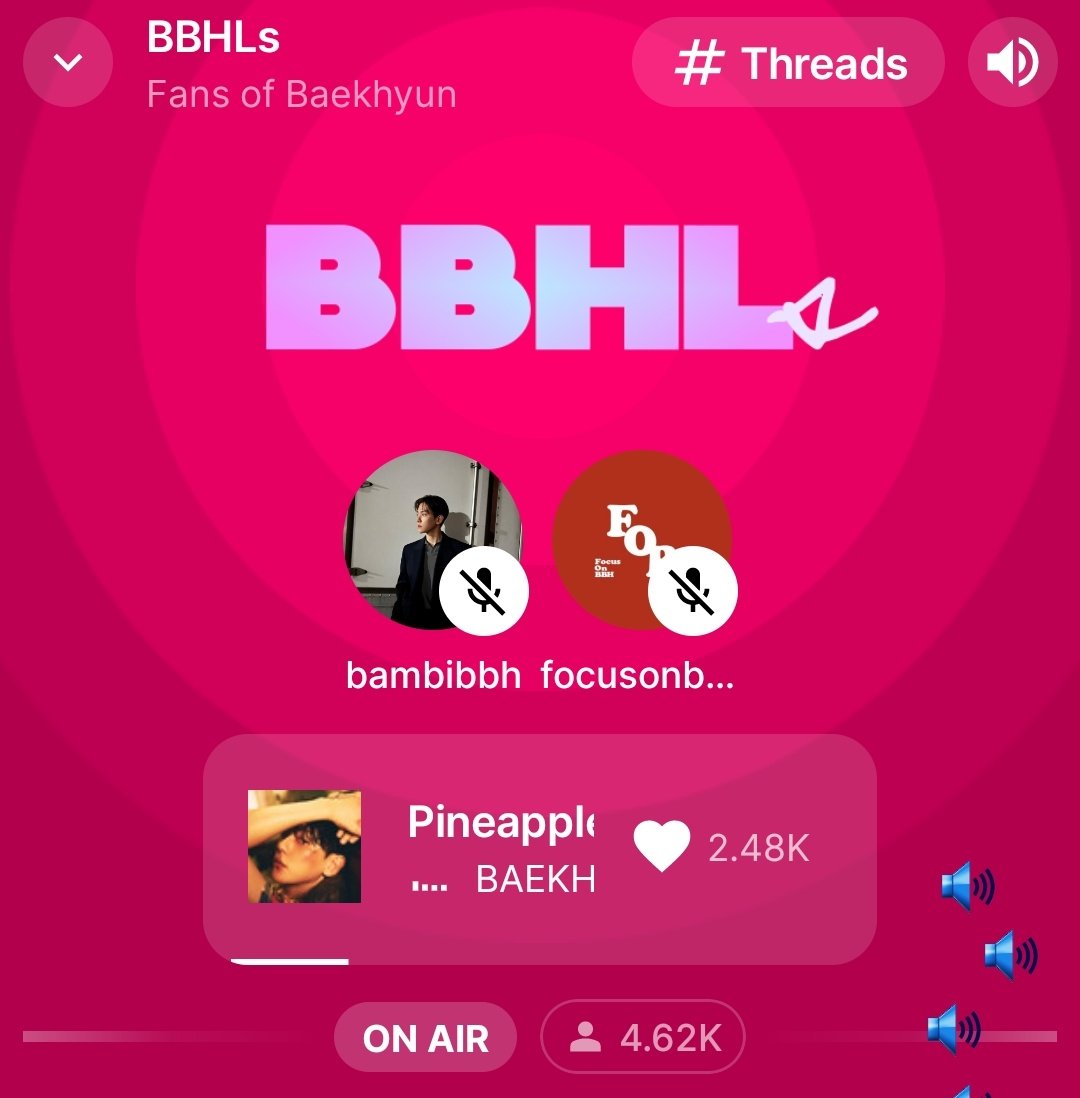 BBHLand04's tweet photo. Playing Now : Pineapple Slice
Join us now and enjoy streaming #HelloWorld by #BAEKHYUN 🎶❤️
Hosted by @FocusonBBH 

📻https://t.co/3TilCpph3Z
📻https://t.co/yu1eXYfZ1j

#BAEKHYUN #백현 #بيكهيون #HelloWorld
@B_hundred_Hyun
@BAEKHYUN_INB100 https://t.co/l2i5oMGdmA